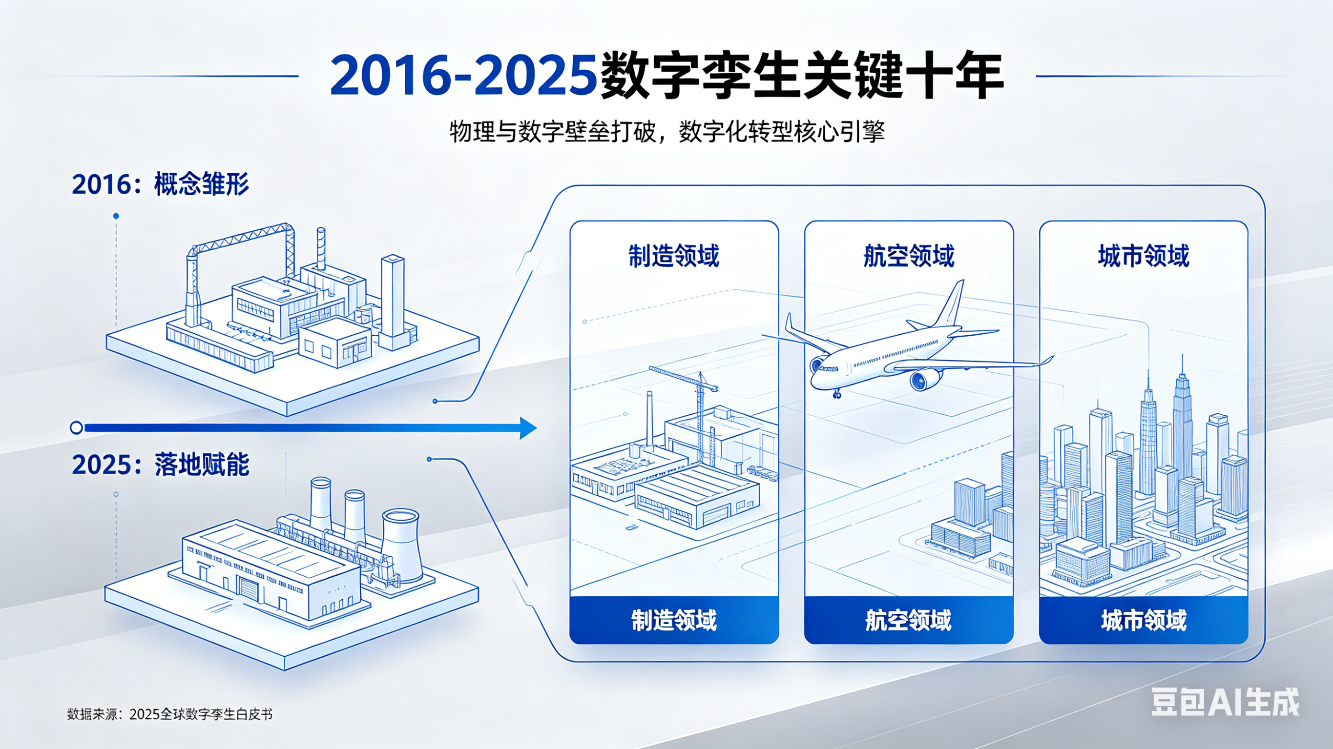 十年迭代，从数字孪生到数智孪生｜2016-2025回顾与未来十大趋势