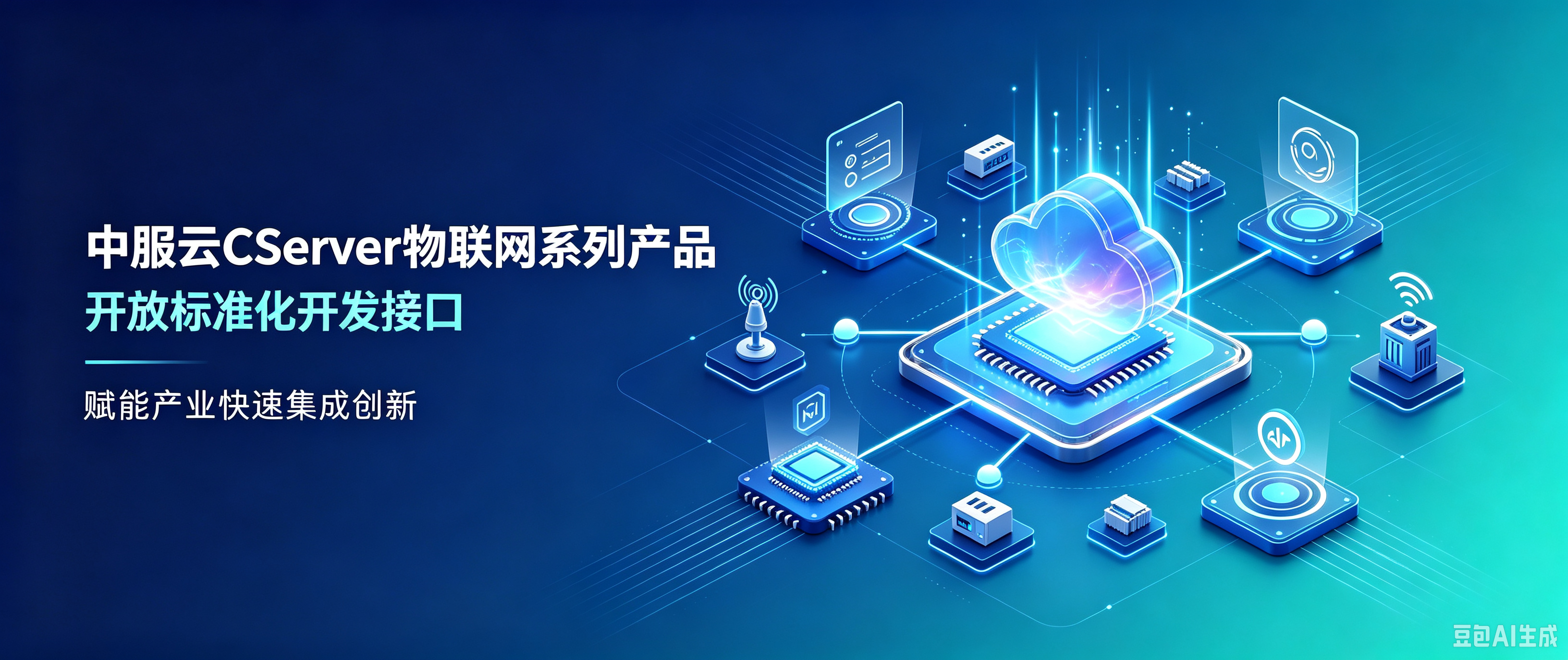 中服云CServer物联网系列产品开放标准化开发接口赋能产业快速集成创新